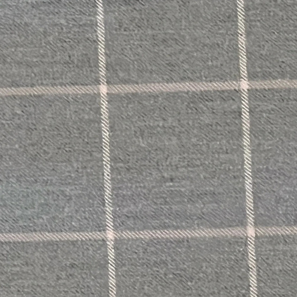 Express Gray Plaid Lined Midi Skirt Size 8 - Picture 3 of 13